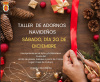 TALLER DE ADORNOS NAVIDEÑOS