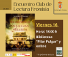 ENCUENTRO CLUB DE LECTURA FRÓMISTA