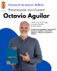 PRESENTACIÓN CON EL AUTOR OCTAVIO AGUILAR