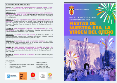 PROGRAMA FESTIVO "NUESTRA SRA. VIRGEN DEL OTERO"