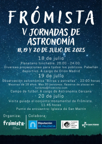 V JORNADAS DE ASTRONOM&Iacute;A