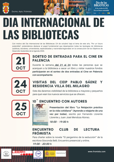 DÍA DE LAS BIBLIOTECAS