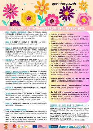 HOJA INFORMATIVA MARZO