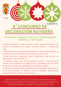 8&ordm; CONCURSO DECORACI&Oacute;N NAVIDE&Ntilde;A DE FR&Oacute;MISTA