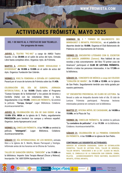 HOJA INFORMATIVA MES DE MAYO