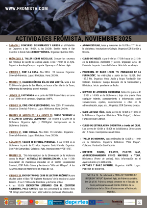 HOJA INFORMATIVA NOVIEMBRE