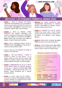 HOJA INFORMATIVA MES DE MARZO