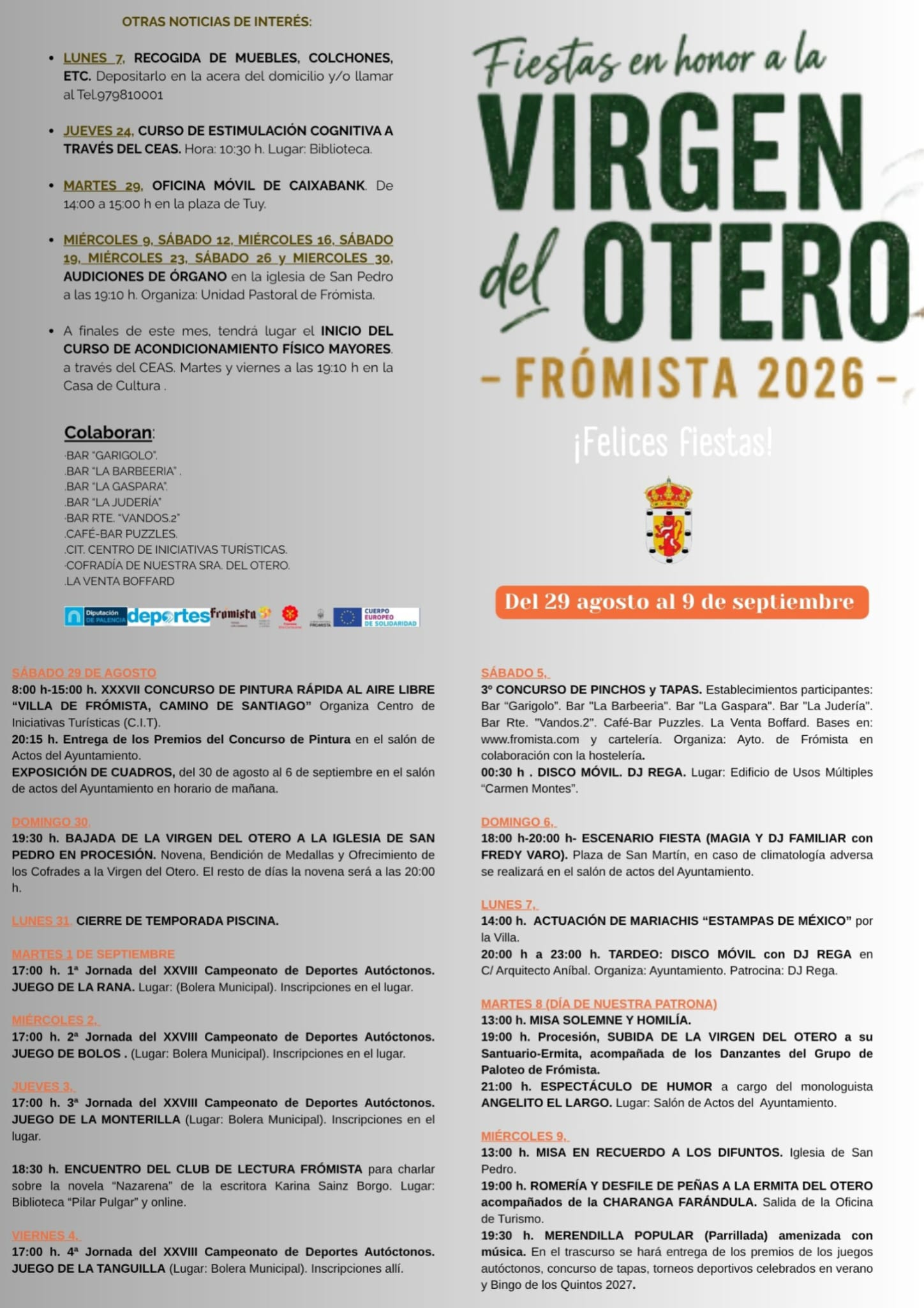 PROGRAMA FESTIVO 