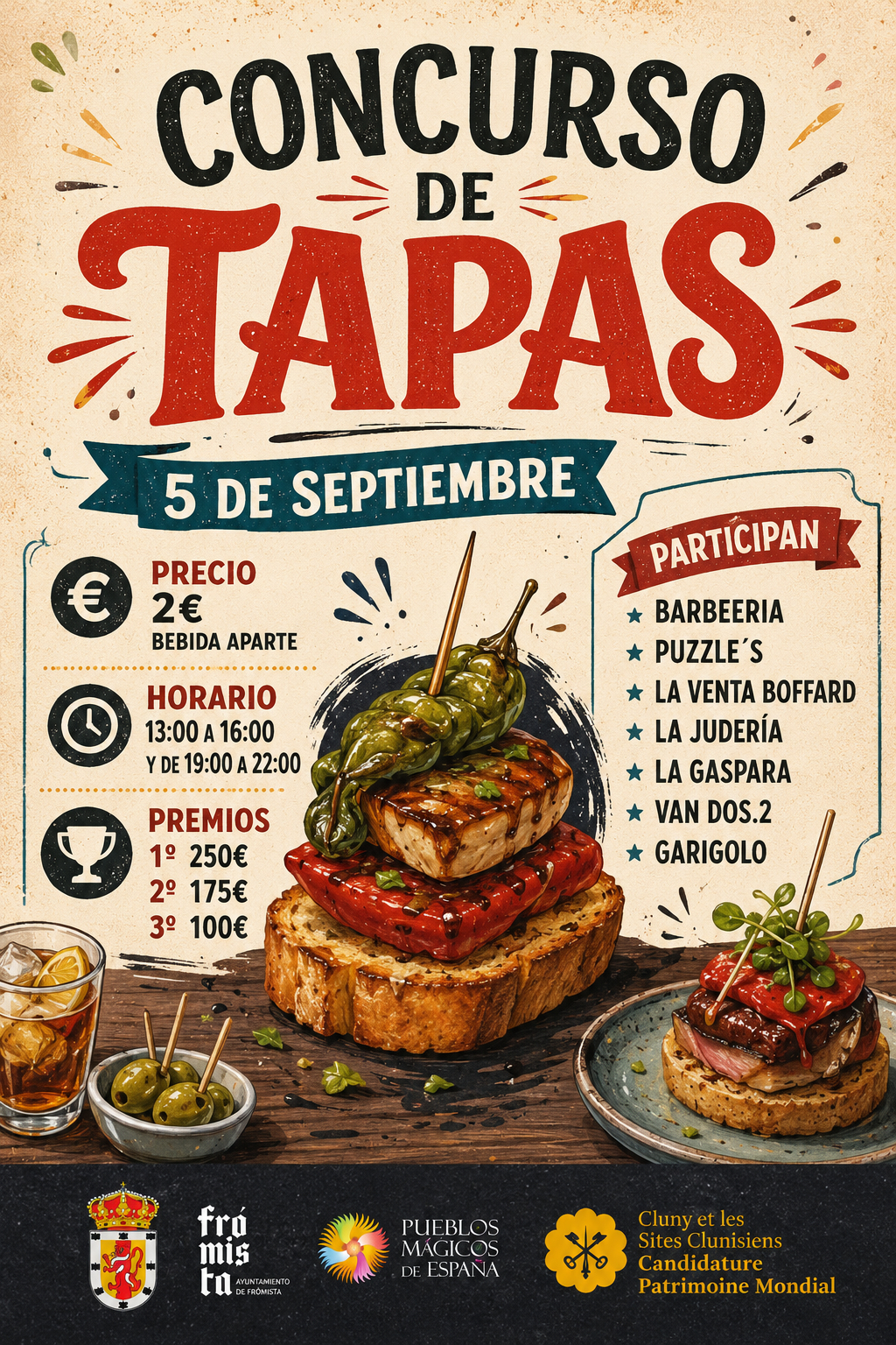 3 º CONCURSO DE TAPAS FRÓMISTA