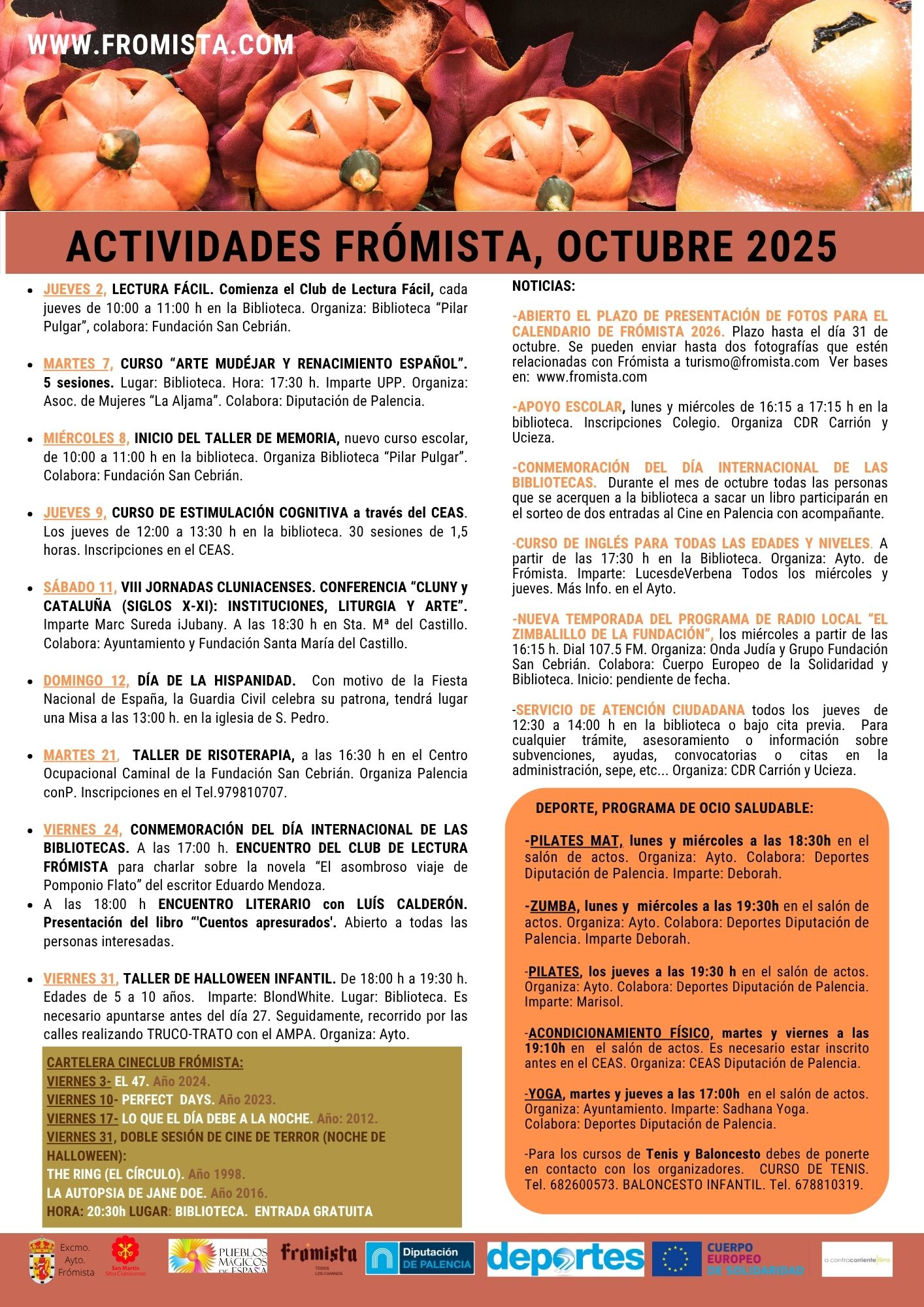 HOJA INFORMATIVA OCTUBRE 2025